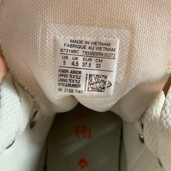 Great condition unique Converse - Picture 3 of 3